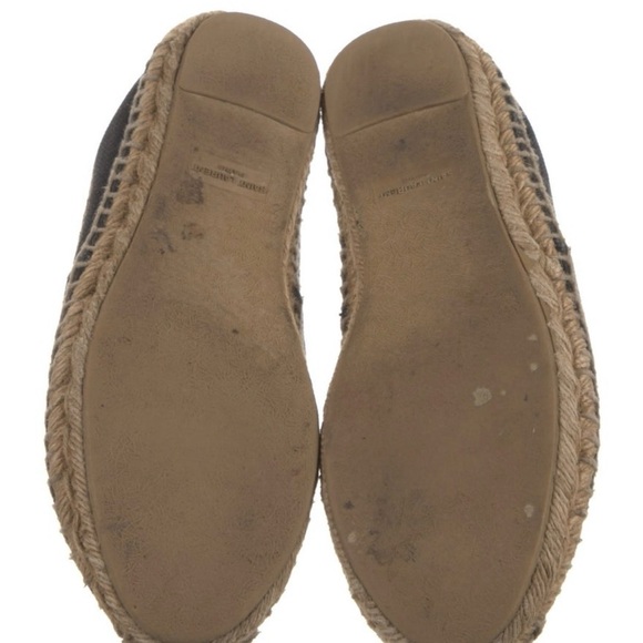 Saint Laurent Canvas Espadrilles – Black Slip-On Designer Shoes - Picture 5 of 5